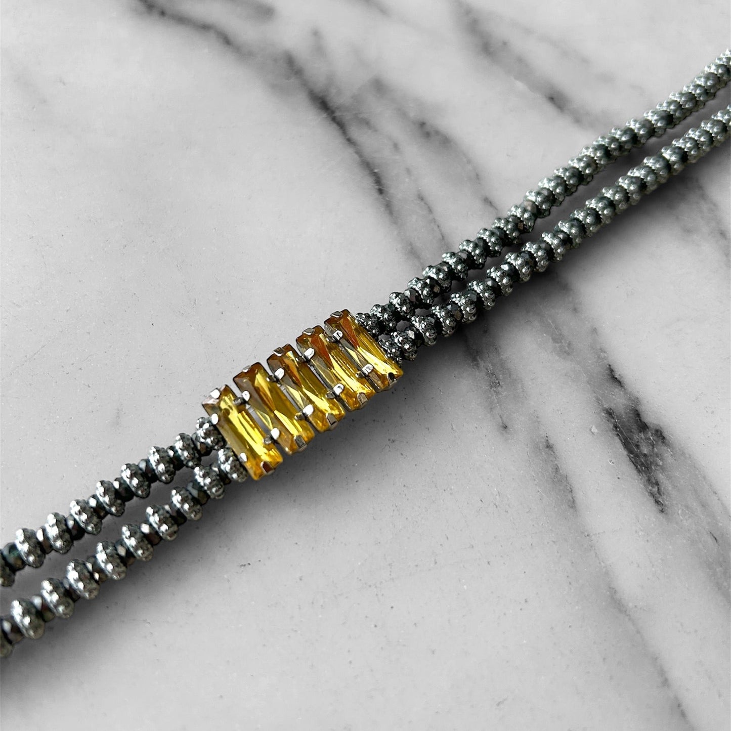 Saffron Spark Choker