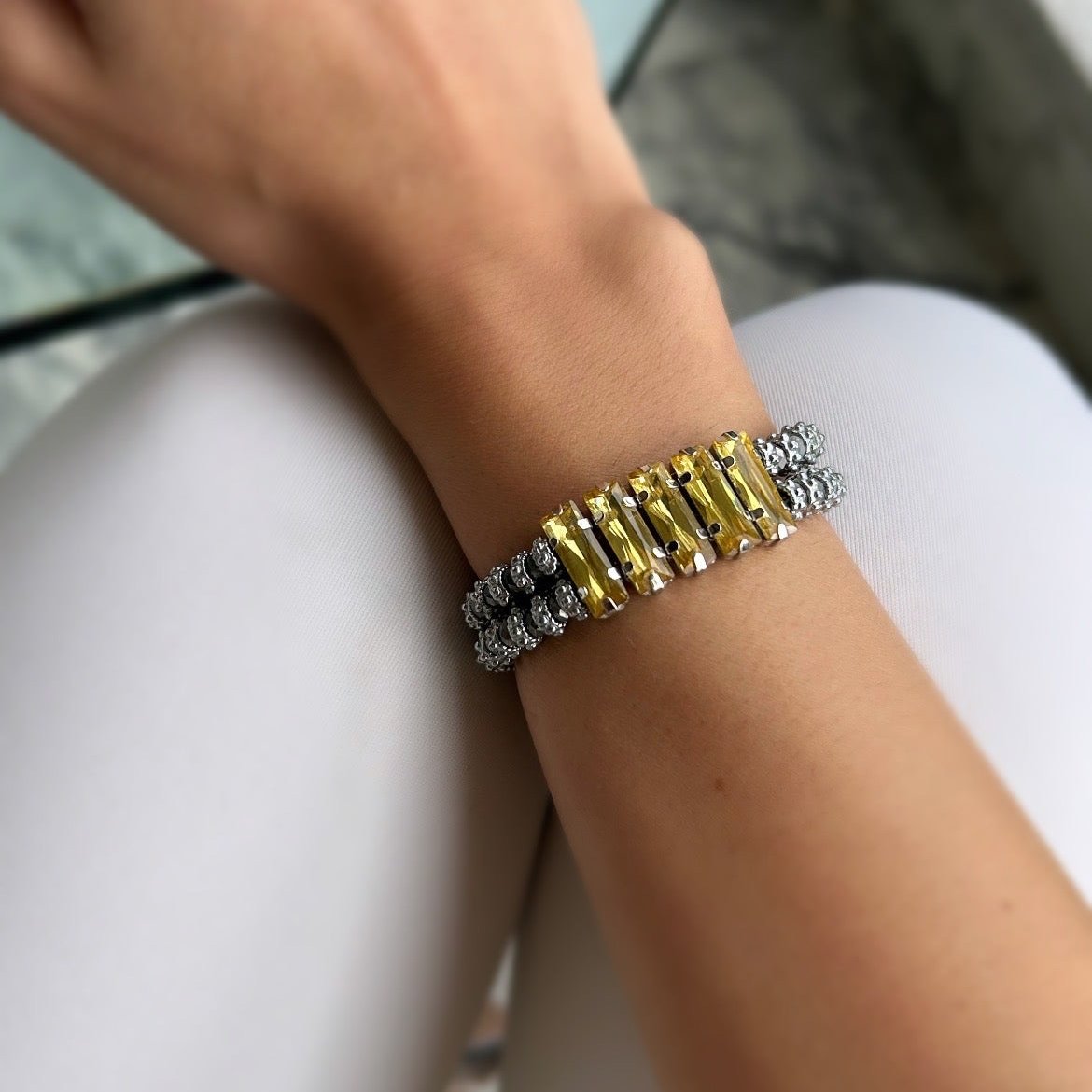 Saffron Spark Bracelet