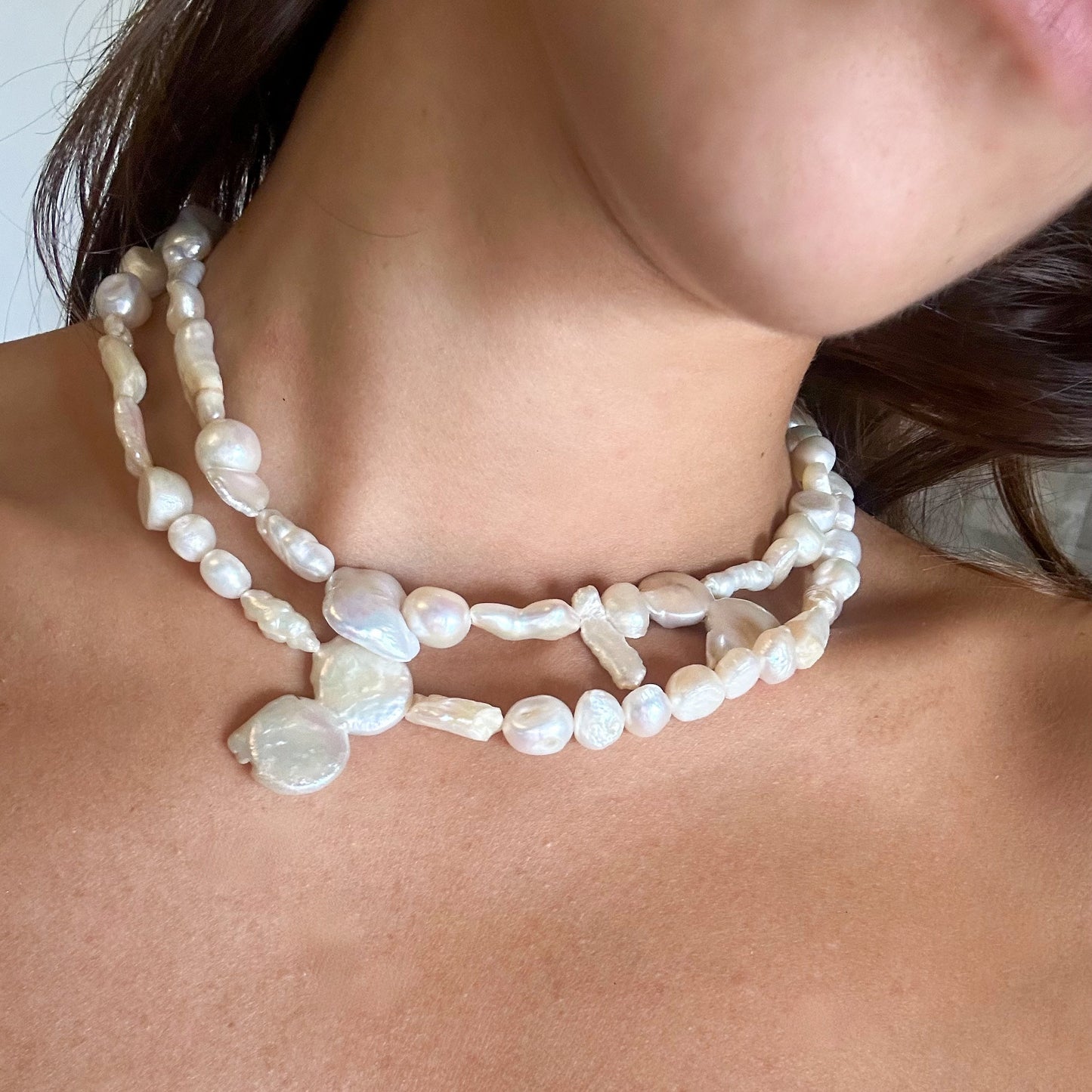 Oyster Whisper necklace
