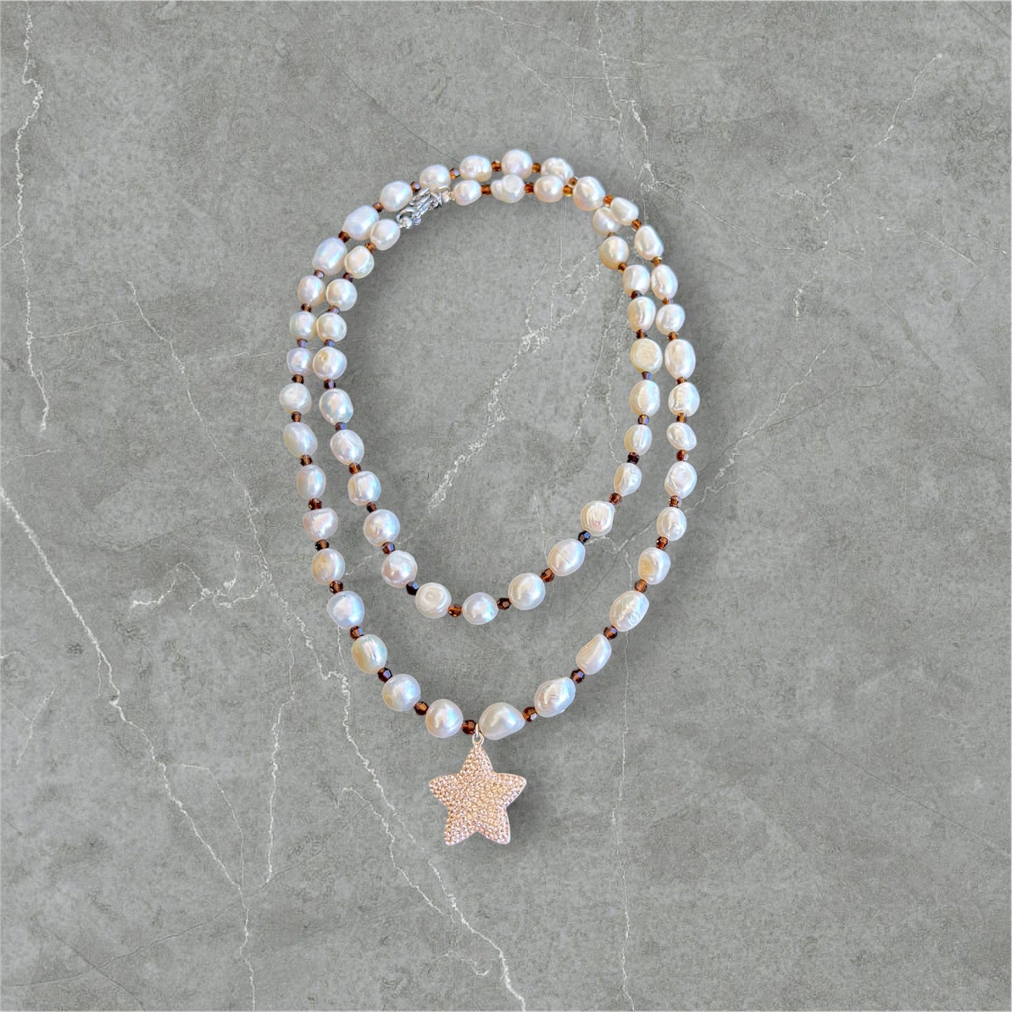 Nude Starlight Necklace