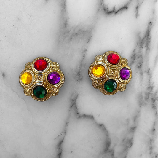 Retro Radiance Earrings